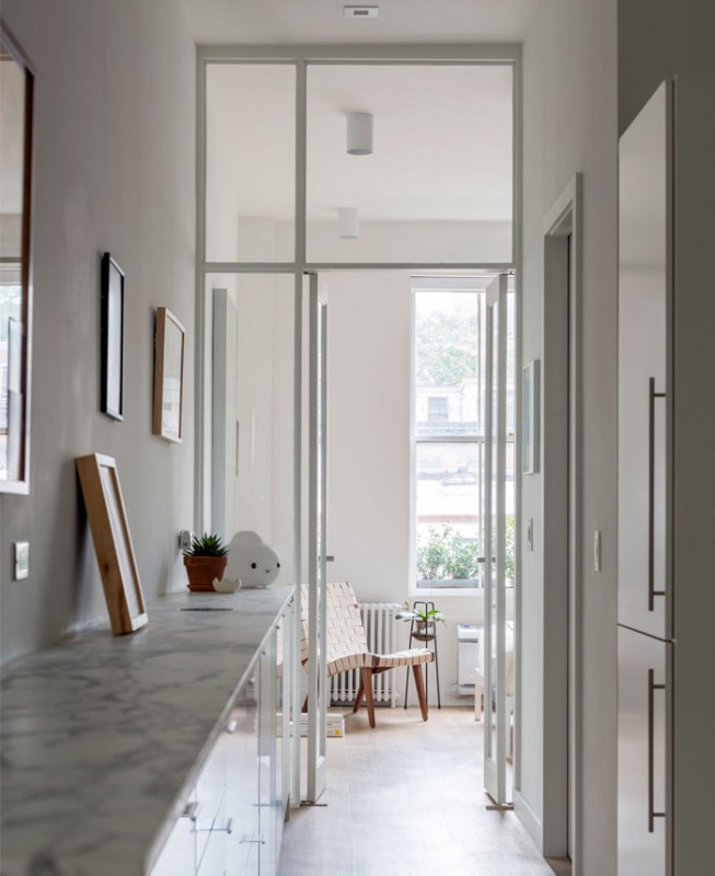 Комфортная и элегантная компактная квартира в Челси, Нью-Йорк