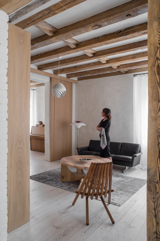 Реконструкция интерьера дома 1923 года постройки в Щецине, Польша