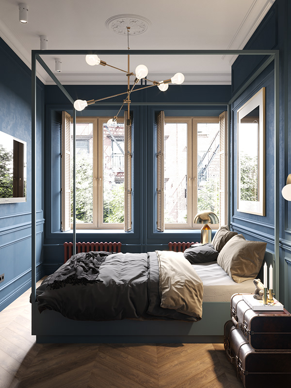 Стильные апартаменты для молодой пары