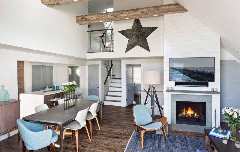 Интерьер особняка в городе Провинстаун, Массачусетс