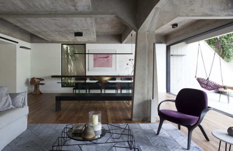 Интерьер с элементами индустриального стиля Интерьер с элементами индустриального стиля