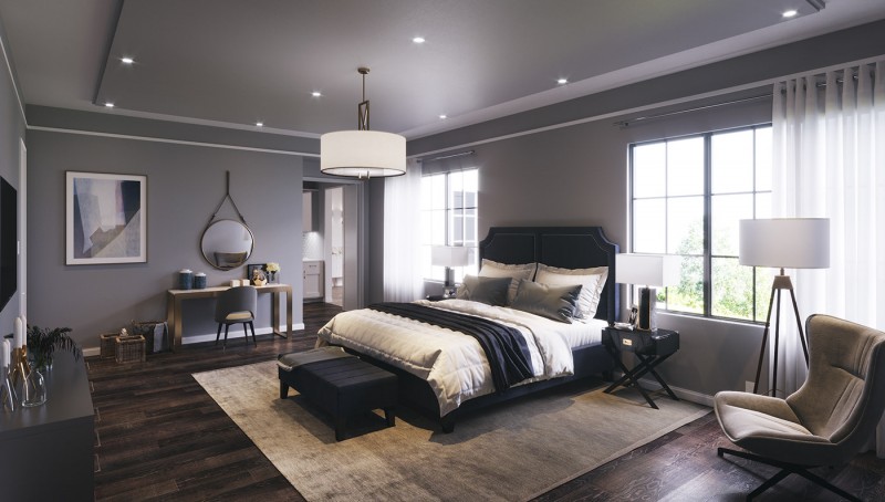 Интерьер виллы в США