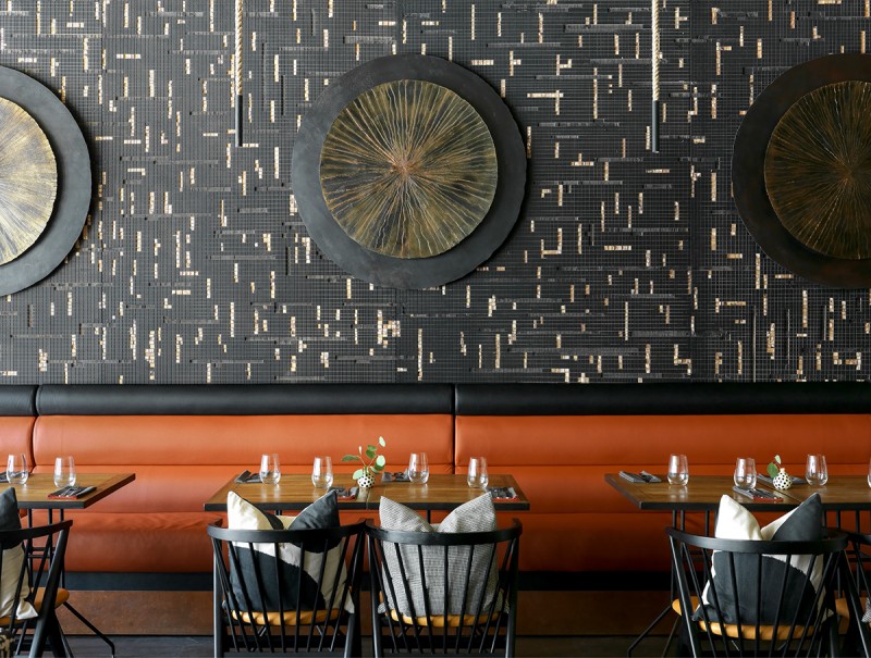 Нотки восточного стиля в интерьере ресторана