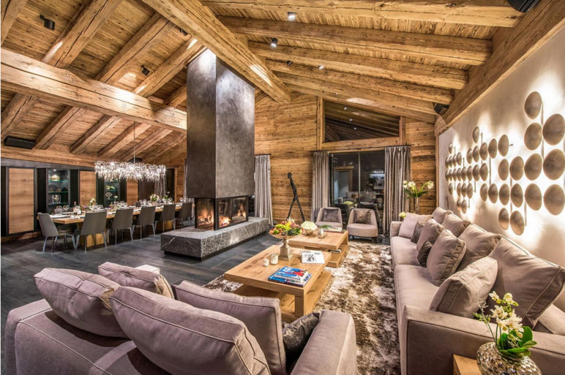 Шале в деревне Церматт, Швейцария