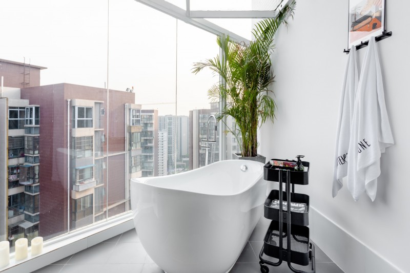 Сочетание элегантной мебели с манхэттенским курортным стилем