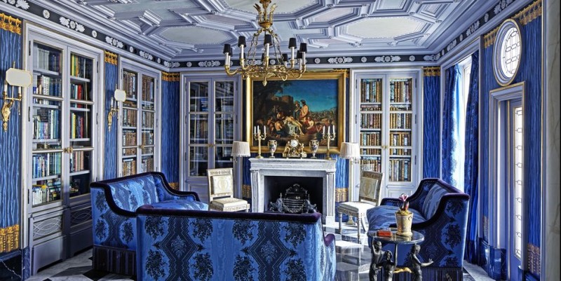 Более 40 примеров дизайна, ориентированного на различные оттенки синего