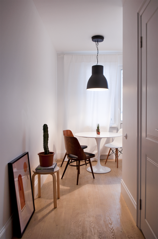 Эклектичный дизайн апартаментов