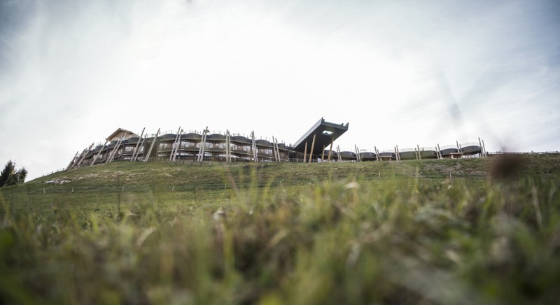 Отель Hubertus в Доломитовых Альпах, Италия