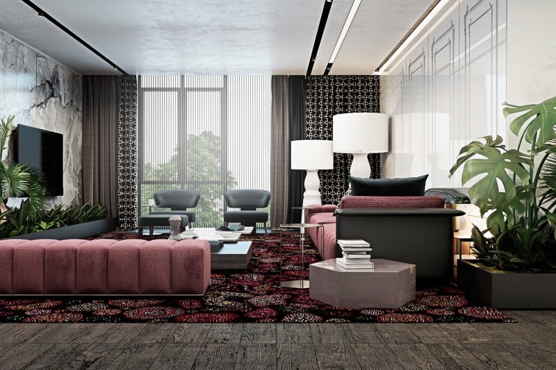 Роскошный интерьер в приглушенных тонах