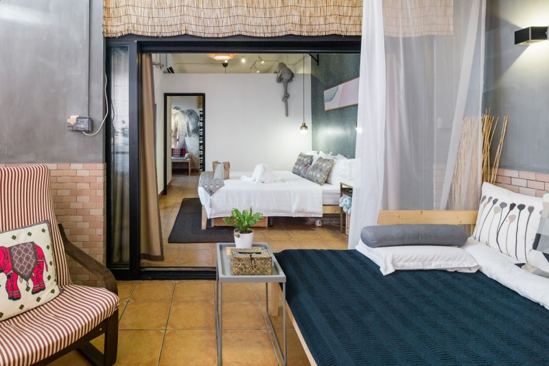 Экзотический интерьер апартаментов в Гуанчжоу