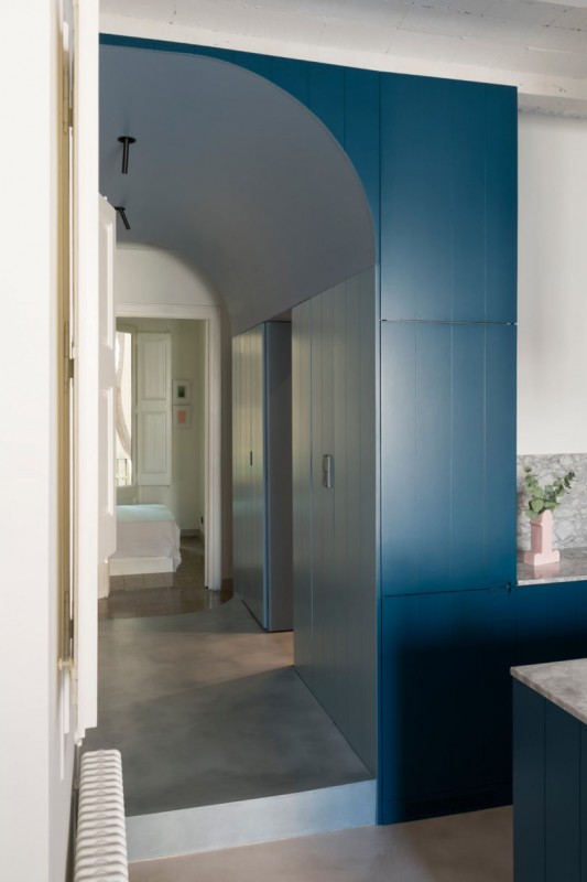 Интерьер апартаментов в здании 1914 года постройки в Барселоне