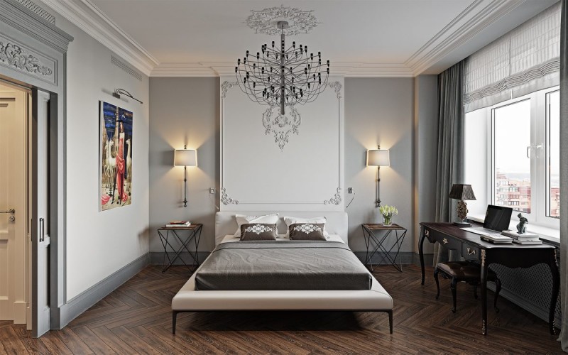 Квартира для большой семьи в классическом стиле Квартира для большой семьи в классическом стиле
