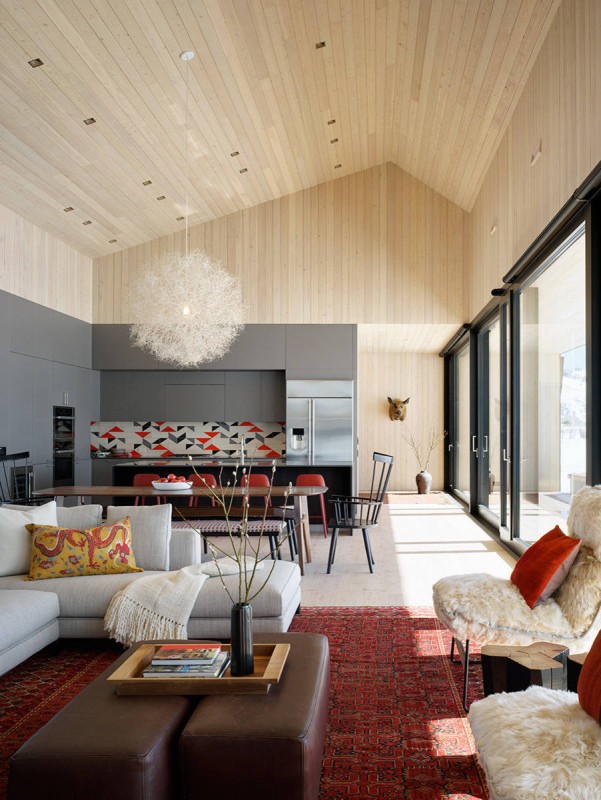 Минималистичный дом в Вайоминге