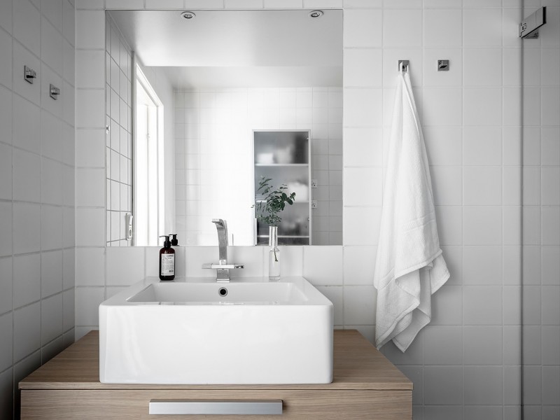 Однокомнатная квартира с мансардой в Швеции Однокомнатная квартира с мансардой в Швеции