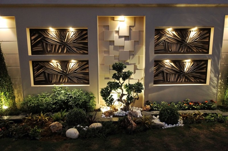 Прилегающая к дому терраса в Нью-Дели, Индия Прилегающая к дому терраса в Нью-Дели, Индия