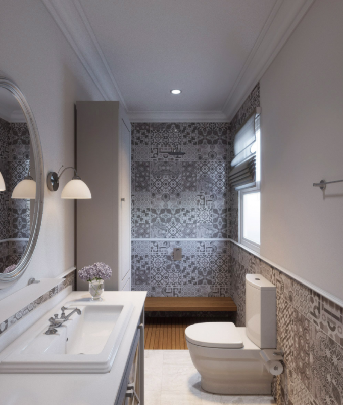 Проект апартаментов в неоклассическом стиле