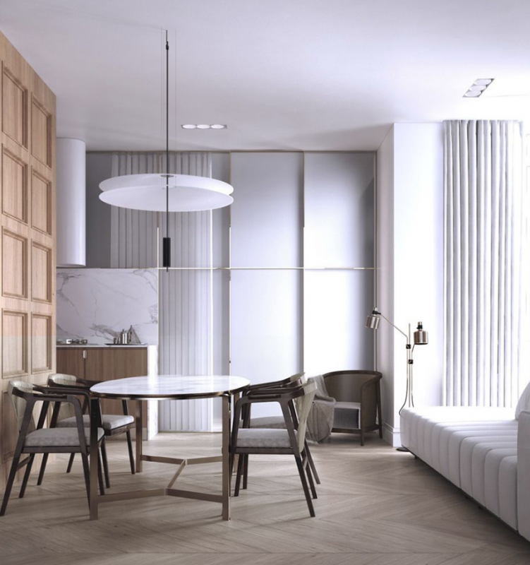 Проект просторных апартаментов в Киеве