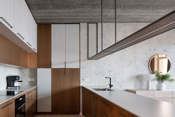 Простой минималистичный дизайн квартиры в Литве