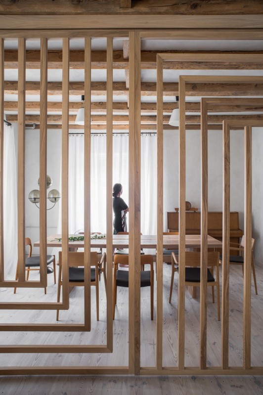 Реконструкция интерьера дома 1923 года постройки в Щецине, Польша