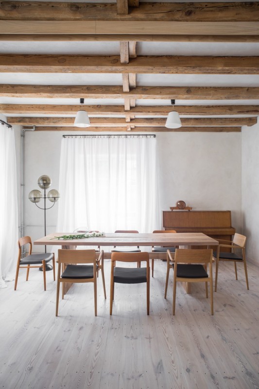 Реконструкция интерьера дома 1923 года постройки в Щецине, Польша