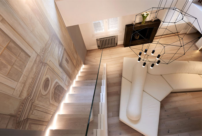 Современная резиденция недалеко от Пьяцца Навона в Риме