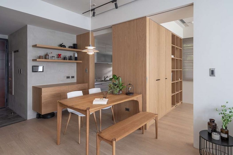 Современные апартаменты, расположенные в Тайбэе Современные апартаменты, расположенные в Тайбэе