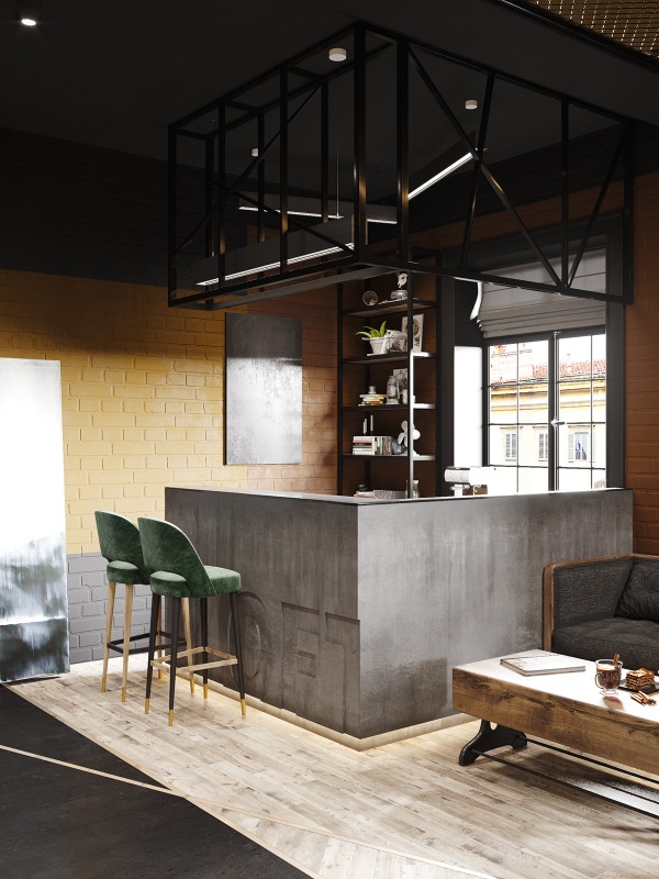 Стильный лофт