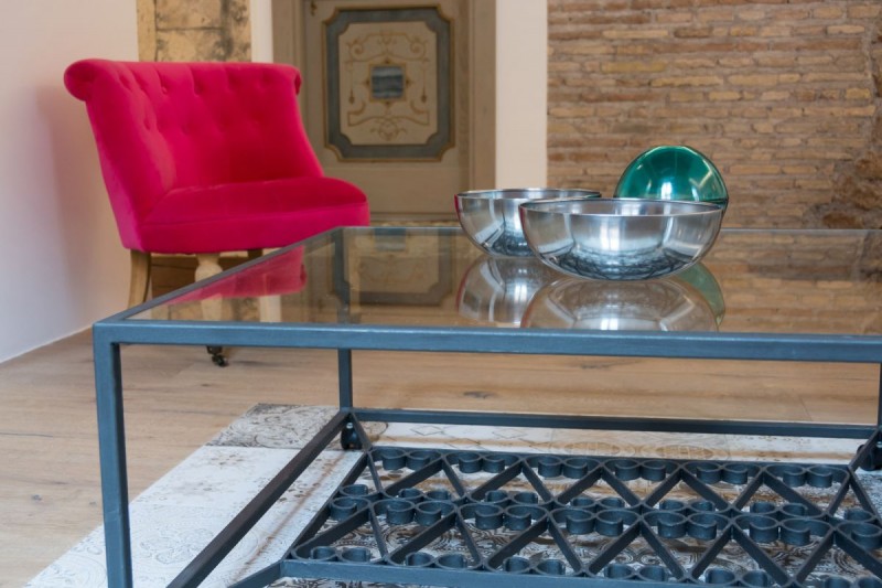 Теплая уютная обстановка квартиры в Риме Теплая уютная обстановка квартиры в Риме