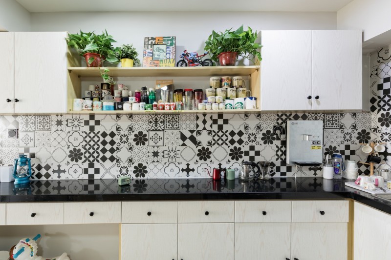 Апартаменты, оформленные в теплых тонах в городе Сиань, Китай