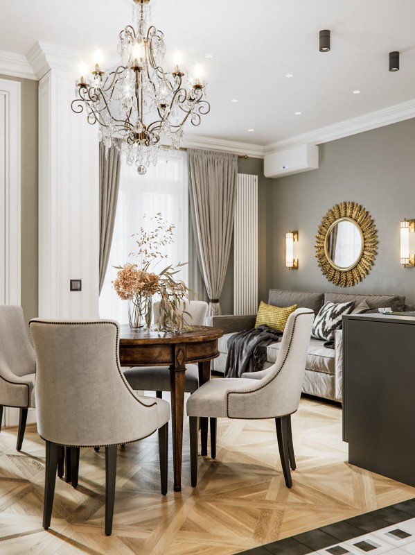 Апартаменты в неоклассическом стиле