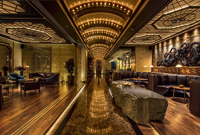 Бар CHARLES H. в отеле Four Seasons в Сеуле, Южная Корея