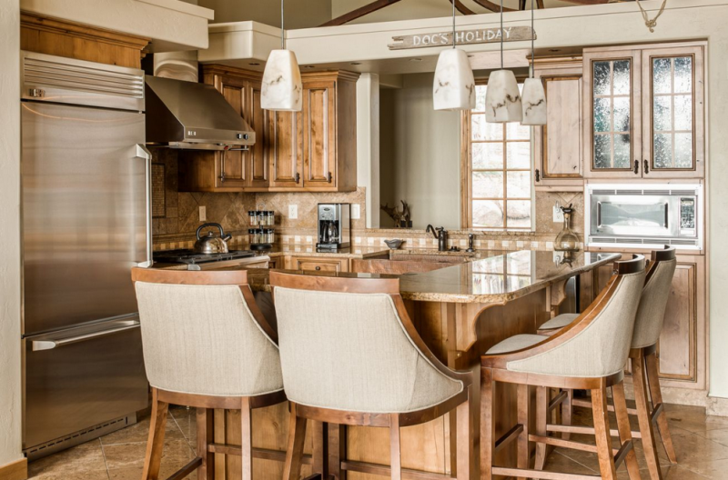 Интерьер шале в Монтане