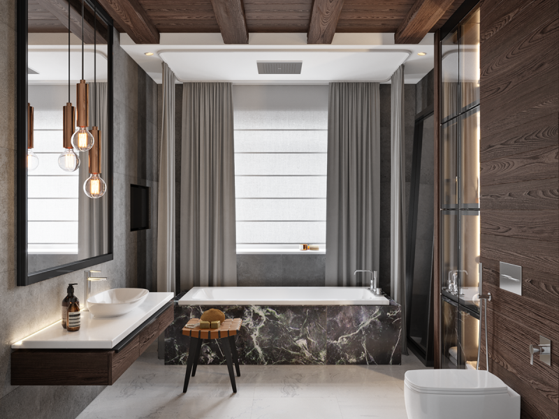 Интерьер в коричнево-бежевых тонах Интерьер в коричнево-бежевых тонах