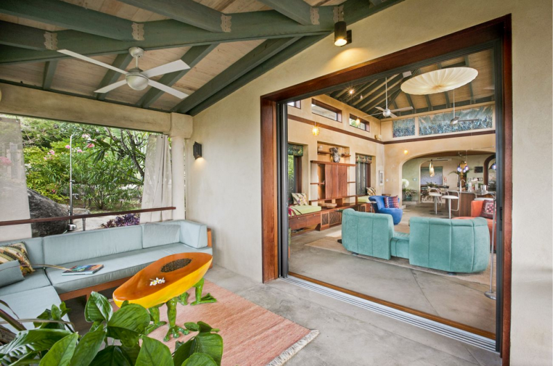 Вилла в окружении пышного тропического сада на Британских Виргинских Островах Вилла в окружении пышного тропического сада на Британских Виргинских Островах