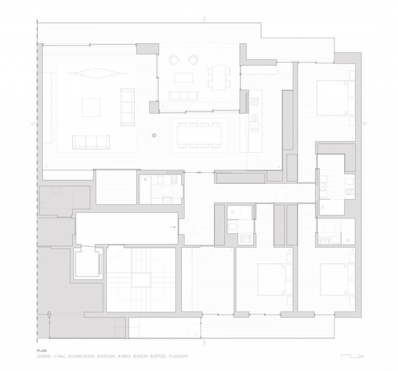 Апартаменты с внутренним двориком в городе Вила-ду-Конди, Португалия