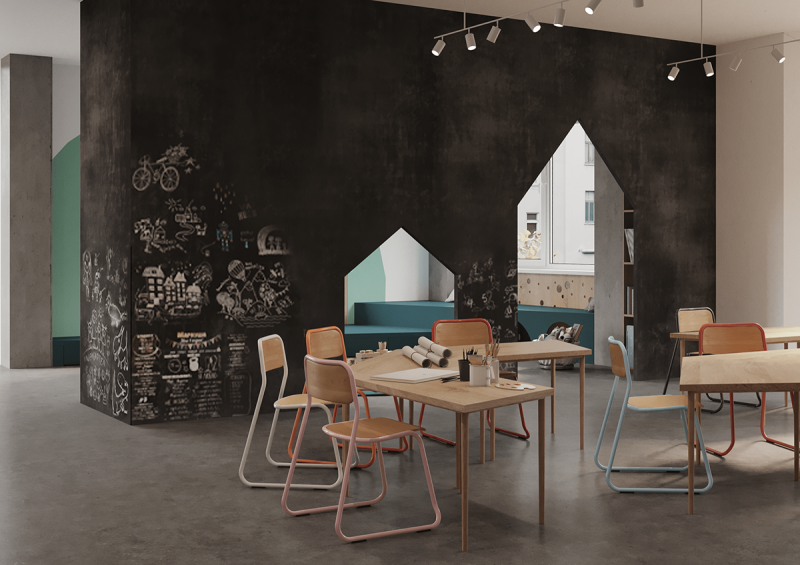 Дизайн-проект школы Дизайн-проект школы