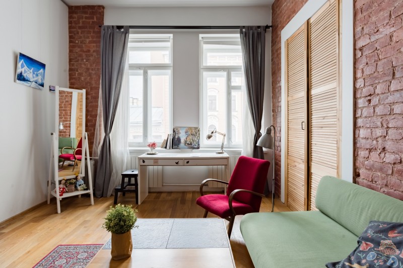 Интерьер квартиры в стиле "лофт"