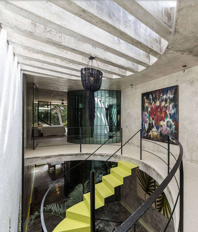 Интерьер современного дома в Мериде, Мексика Интерьер современного дома в Мериде, Мексика