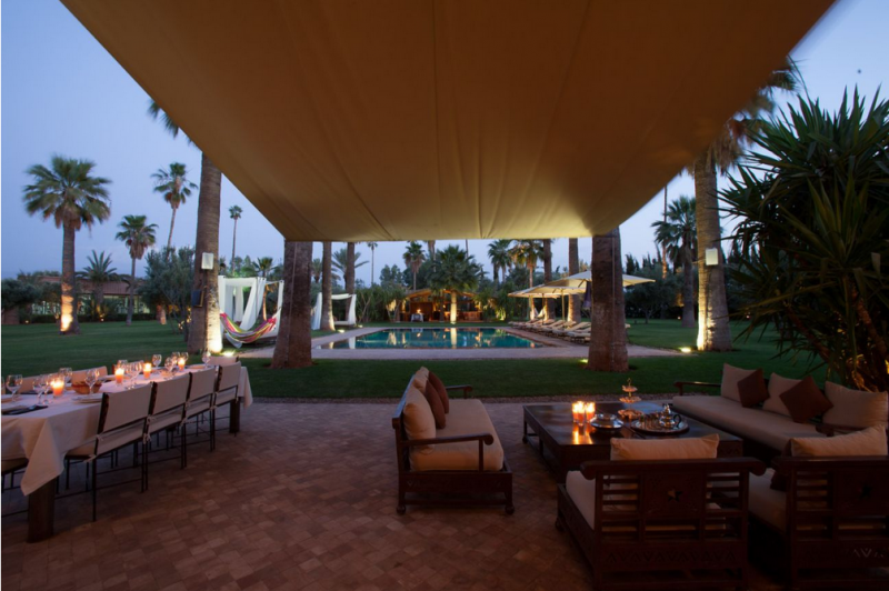 Изысканная вилла недалеко от Марракеша, Марокко