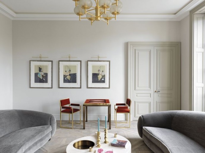 Квартира дизайнера Вилли Риззо-младшего в Париже