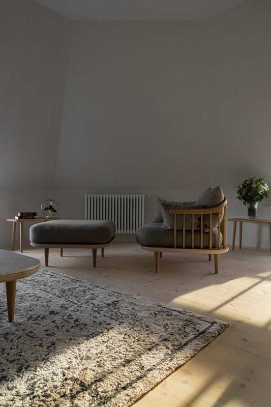 Квартира в мансарде многоквартирного дома 1911 года постройки в Кракове