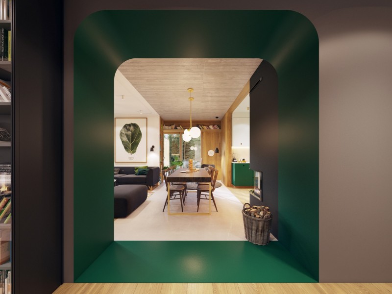 Ставка на живую зелень в интерьере