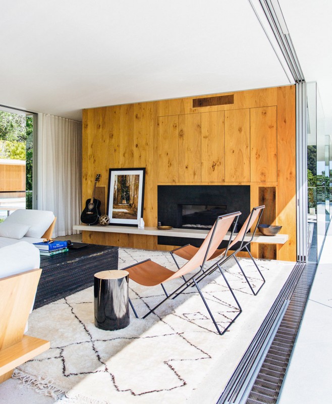 Дом на склоне холма в Ларкспуре, Калифорния