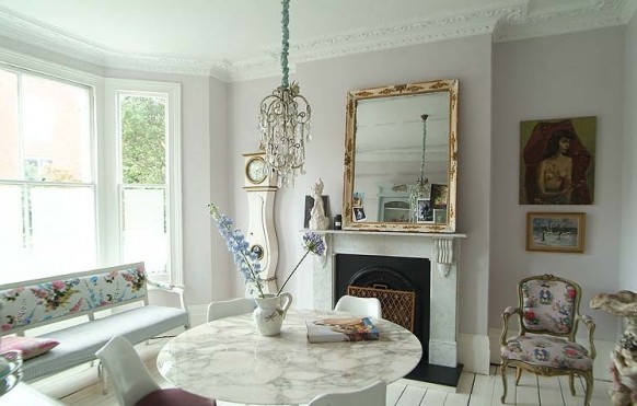 Эклектичный дом с элементами георгианского стиля в Лондоне Эклектичный дом с элементами георгианского стиля в Лондоне