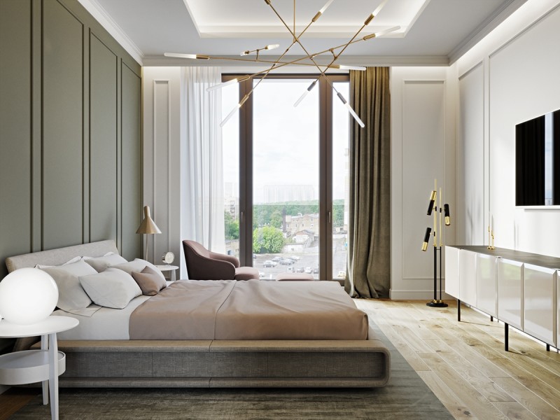 Элегантный интерьер в пастельных тонах