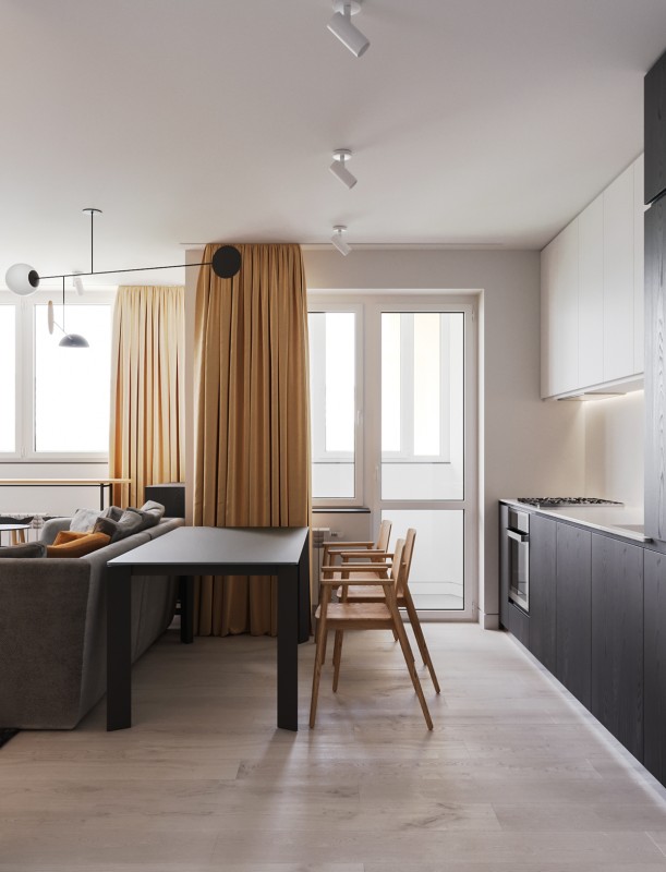 Интерьер квартиры-студии