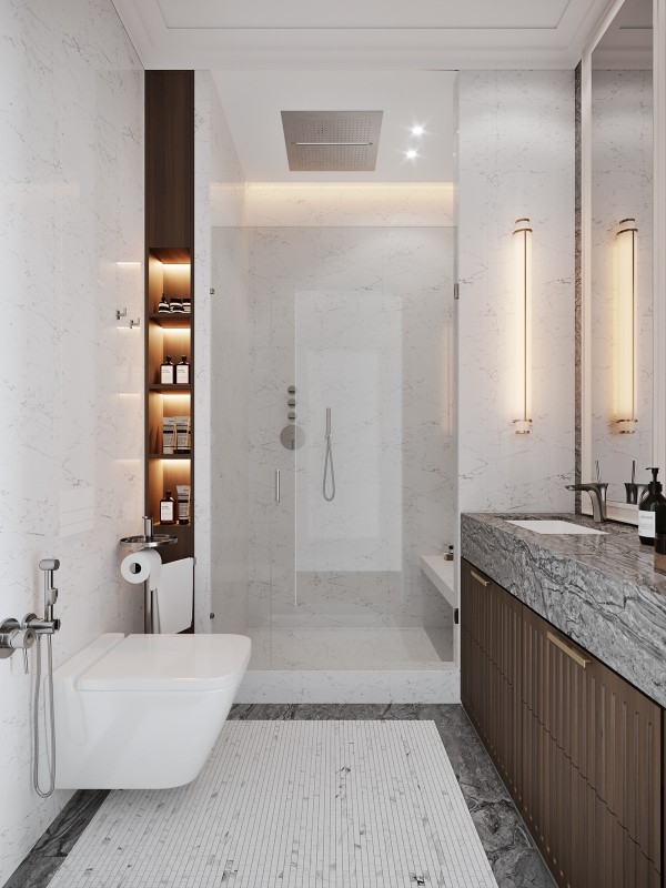 Интерьер светлых просторных апартаментов Интерьер светлых просторных апартаментов