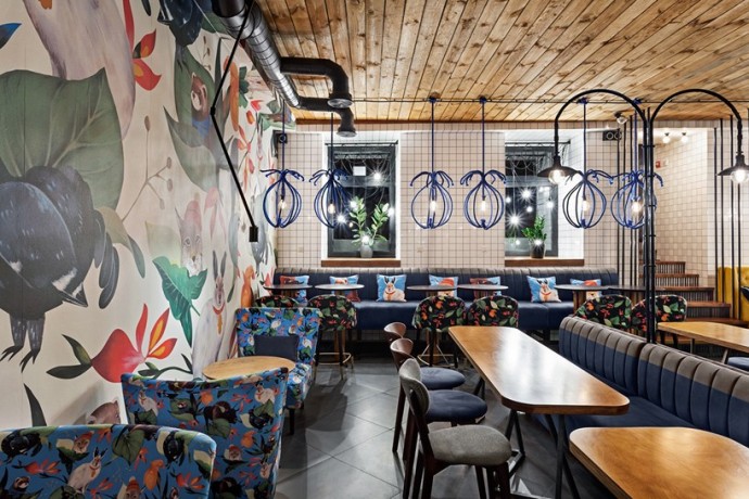 Кофейня Blue Cup в Киеве