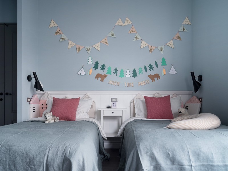 Приятные пастельные оттенки в интерьере квартиры в Тайбэе