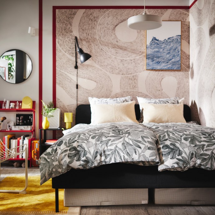 Спальня для подростка от дизайнеров IKEA